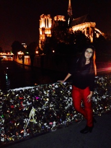 Pont Saint Michel - hundreds of love stories on one bridge :)