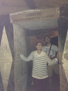 the appropriate way to act in an underground tomb...